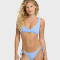 Rising Tide Scoop Tank Bikini Top - Blue Bell
