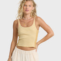 Beach It Tank Top - Curry