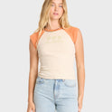 Sea Friends Short Sleeve Knit Raglan T-Shirt - Amber