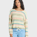 Lit Light Crewneck Sweater - Smoke Green