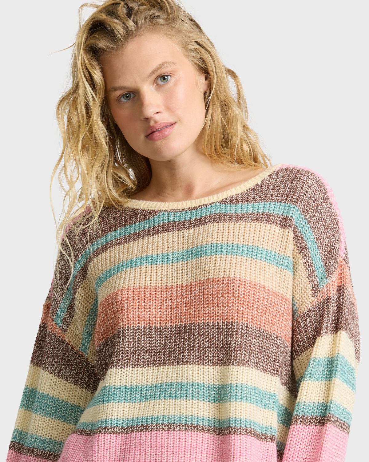 
Lit Light Crewneck Sweater - Teak
