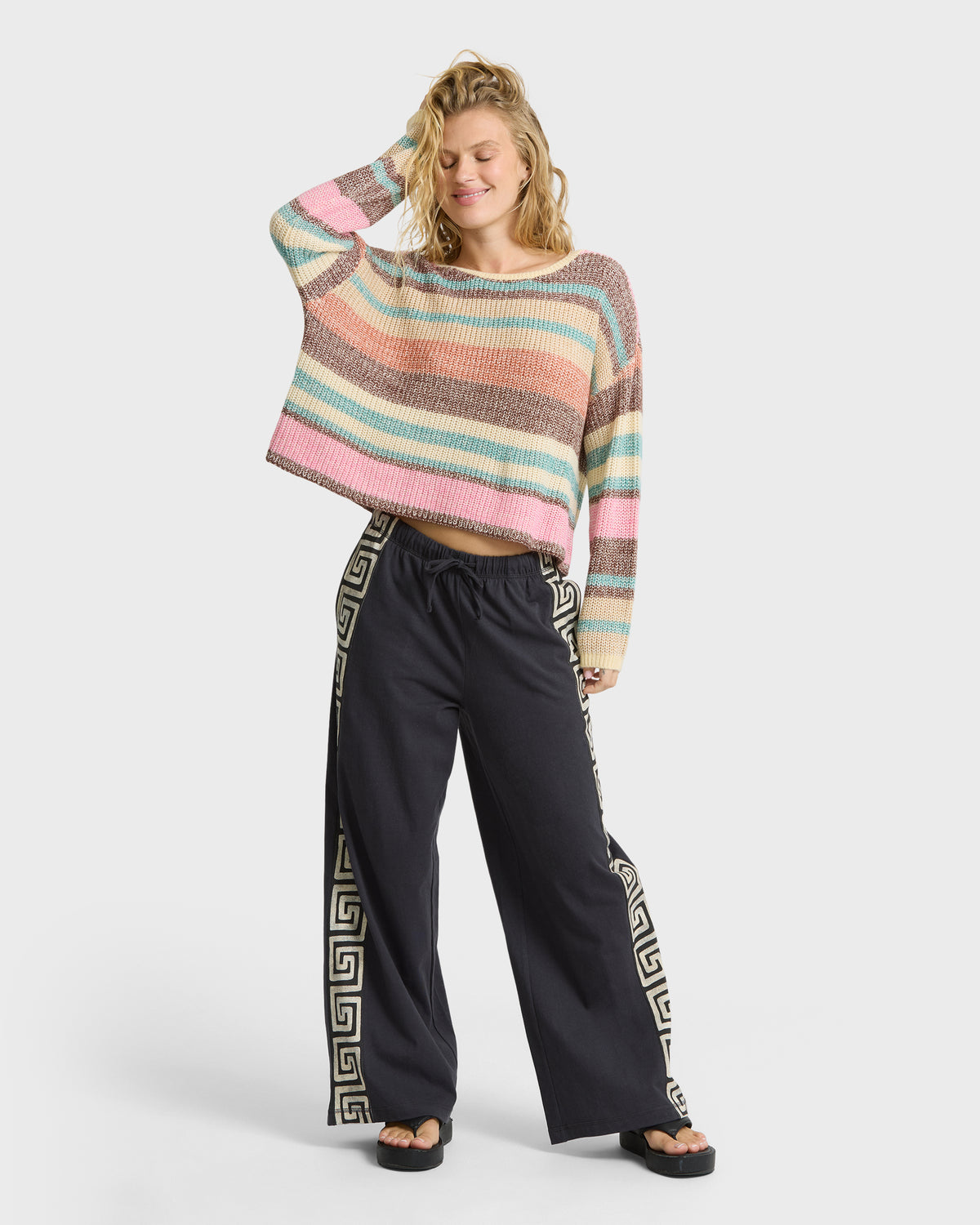
Lit Light Crewneck Sweater - Teak
