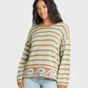 Bayside Crewneck Sweater - Sugar Almond