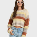 Mix Up Crewneck Sweater - Cobblestone