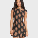 Bright Side Mini Dress - Black Sands