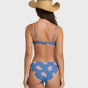 Western Sky Lowrider Bikini Bottoms - True Navy