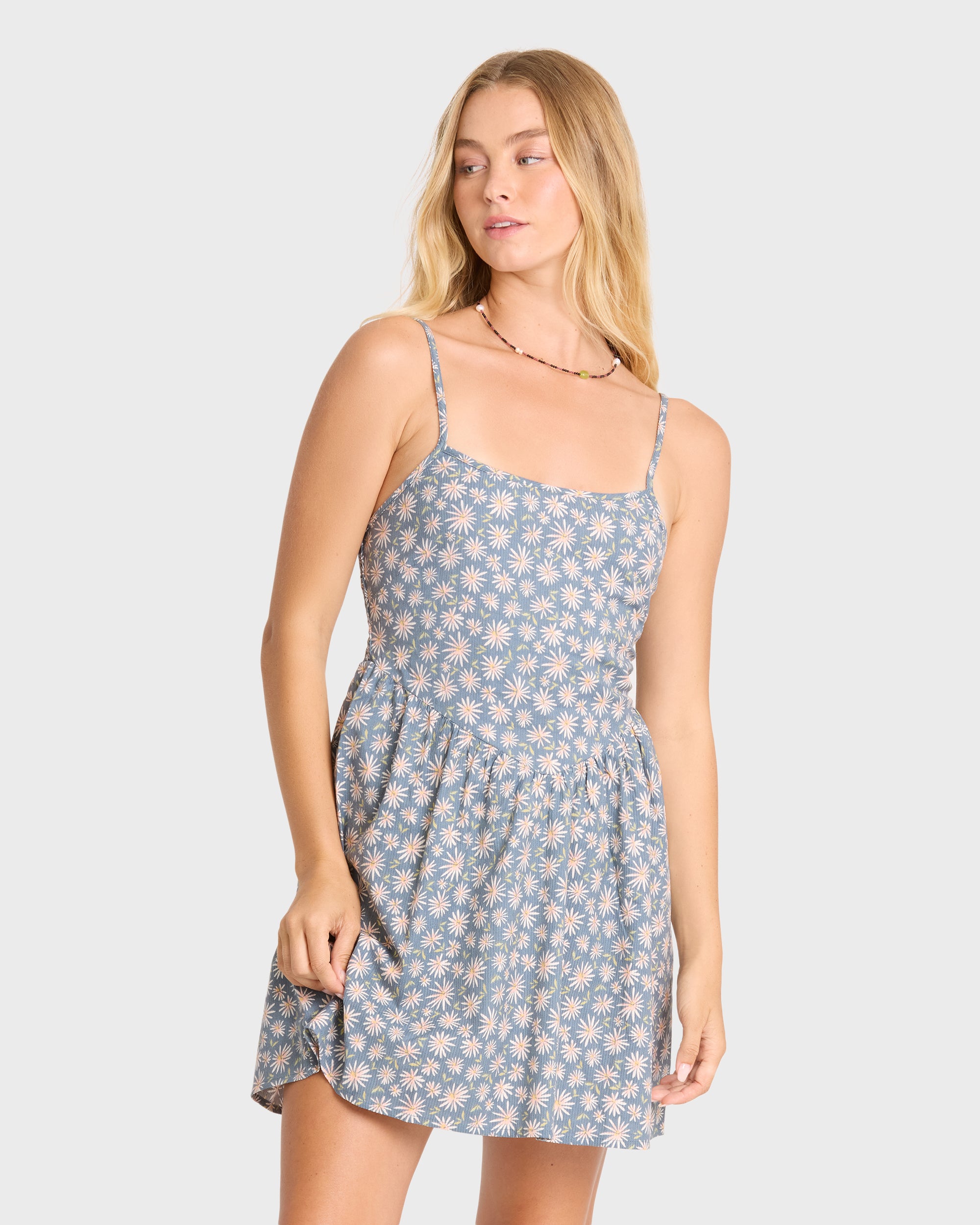 mini summer dresses Ella Dress a flattering silhouette + lightweight cotton fabrication! Colysmo Homecoming Floral Mini Dress