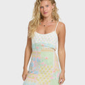 Little Crush Mini Dress - White Multi