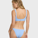 Rising Tide Tie-Side Bikini Bottoms - Blue Bell