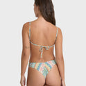 Tide Pool V Hike Bikini Bottoms - Light Blue Multi