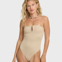 Wavey Daze Aria Swimsuit - Cobblestone