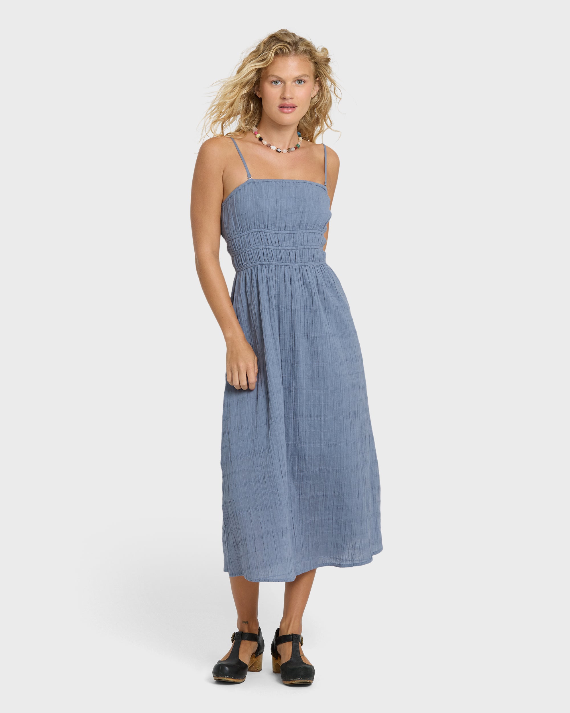 summer blue dresses Clams Halter Mini Dress and other warm The cutest summer dress 🩵.
