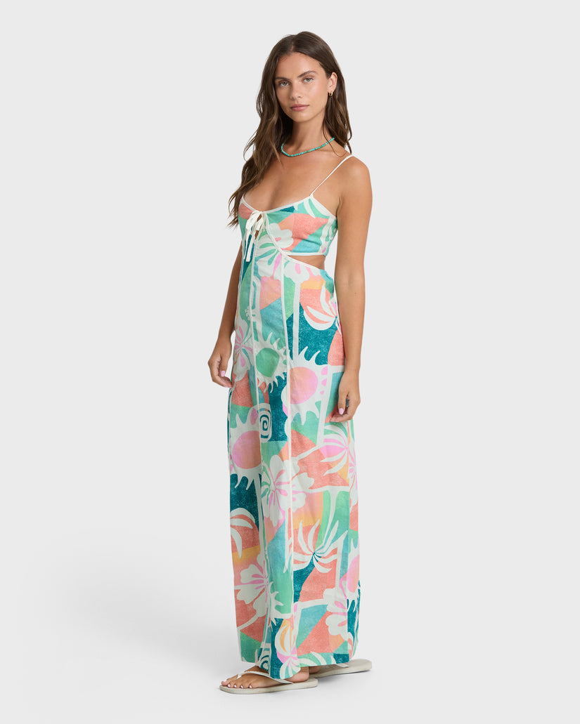 Billabong Blue Horizons Maxi Dress