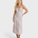 Fresh Daze Midi Dress - Pale Peach
