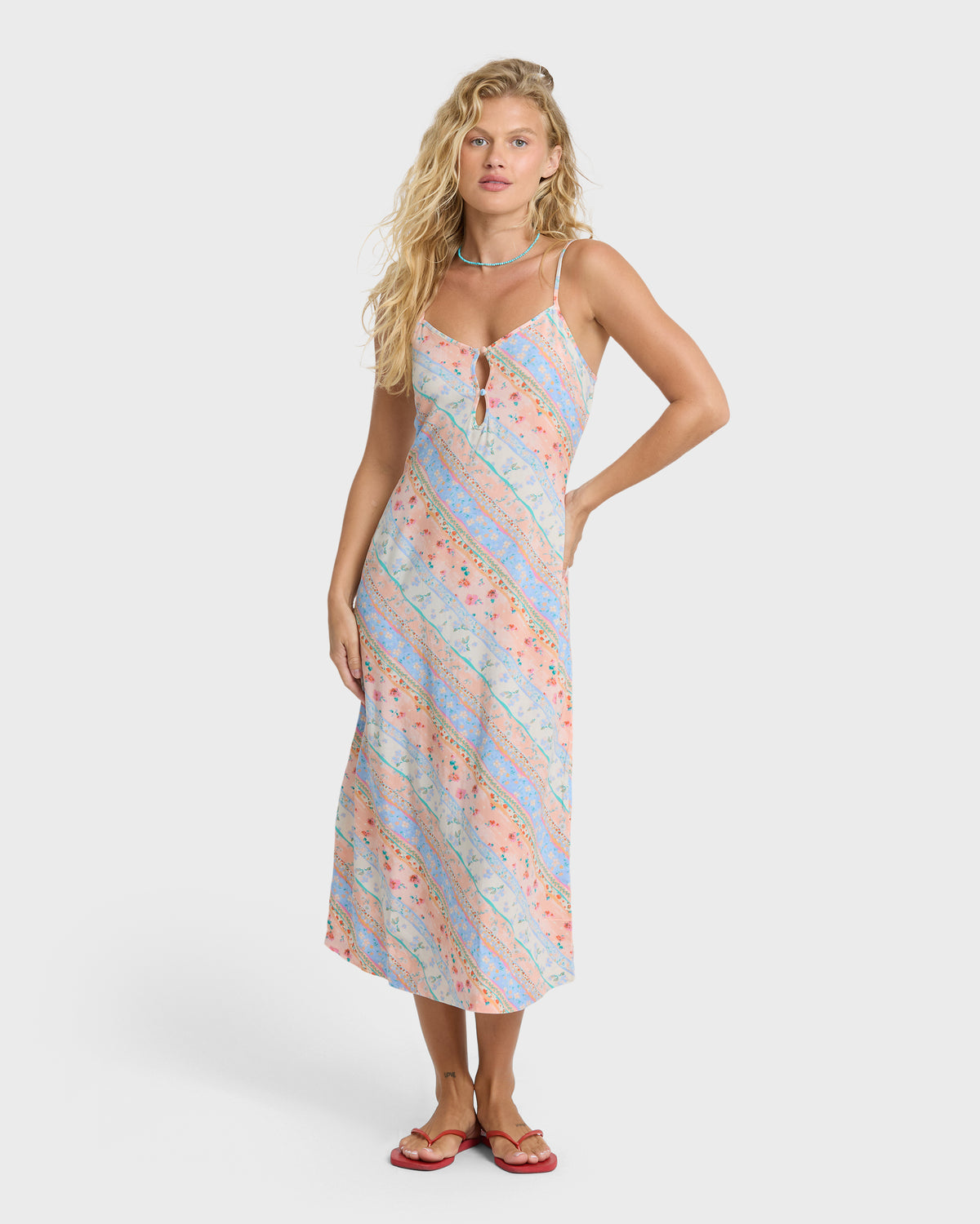 FRESH-DAZE-MIDI-DRS-PALE-PEACH-1