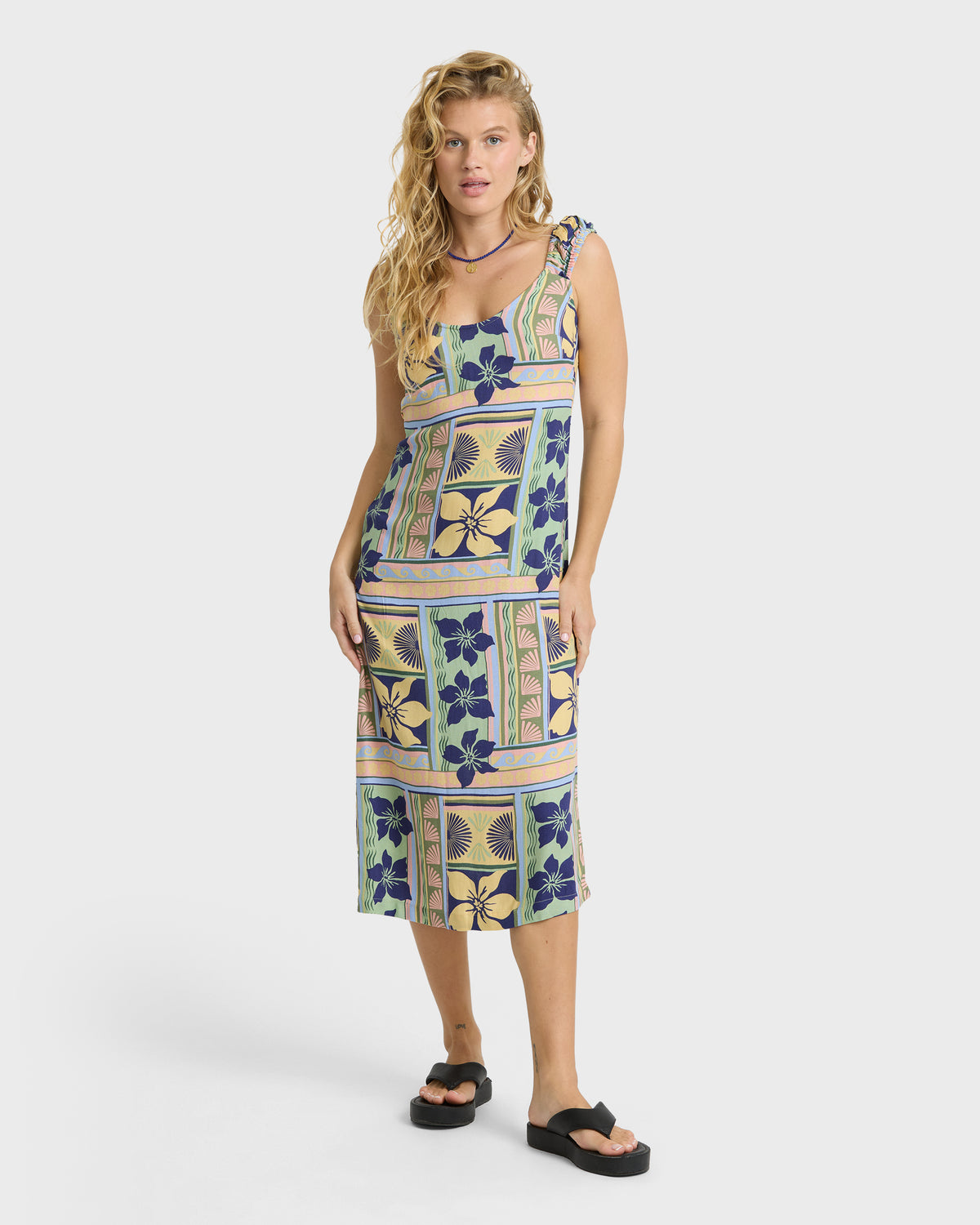 
Tidepool Midi Dress - Classic Navy
