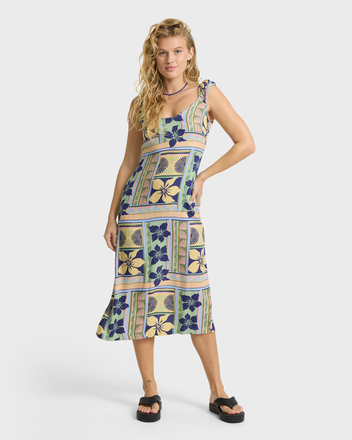 
Tidepool Midi Dress - Classic Navy