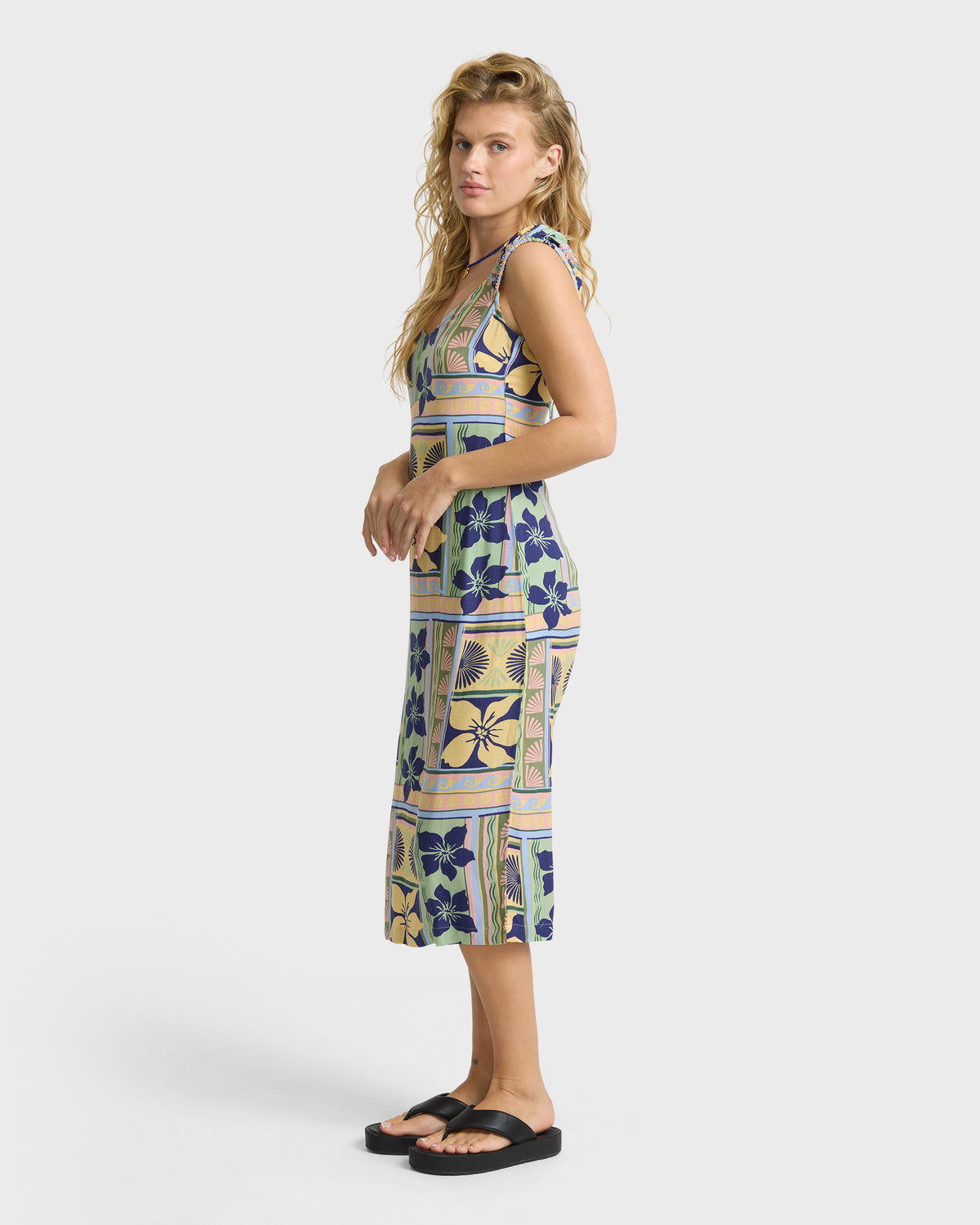 
Tidepool Midi Dress - Classic Navy