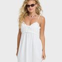 Jia Knit Mini Dress - Salt Crystal