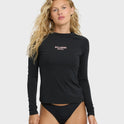 Sol Searcher 50 UPF Long Sleeve Rashguard - Black Pebble