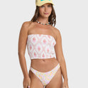 Keep It Simple Shell Ya Later Tube Top - Salt Crystal