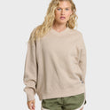 That Life V-Neck Sweatshirt - Cobblestone