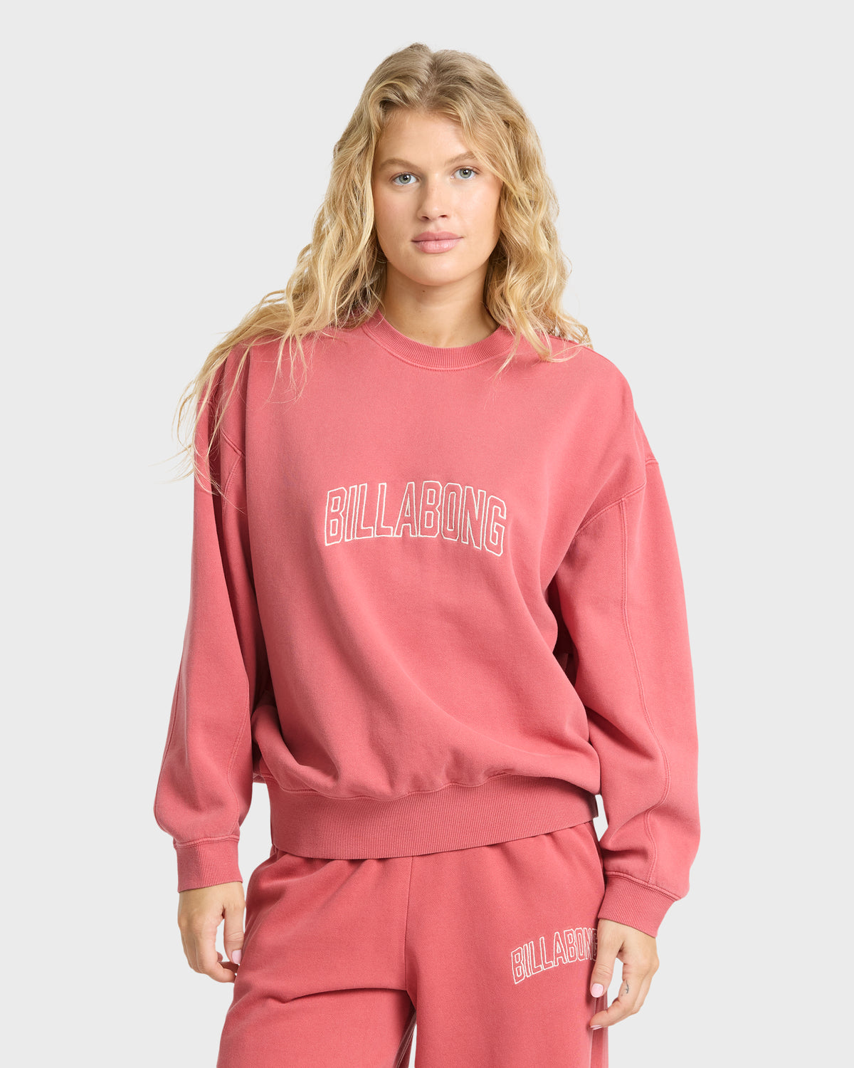 
Vibes Kendal Crewneck Sweatshirt - Mineral Red