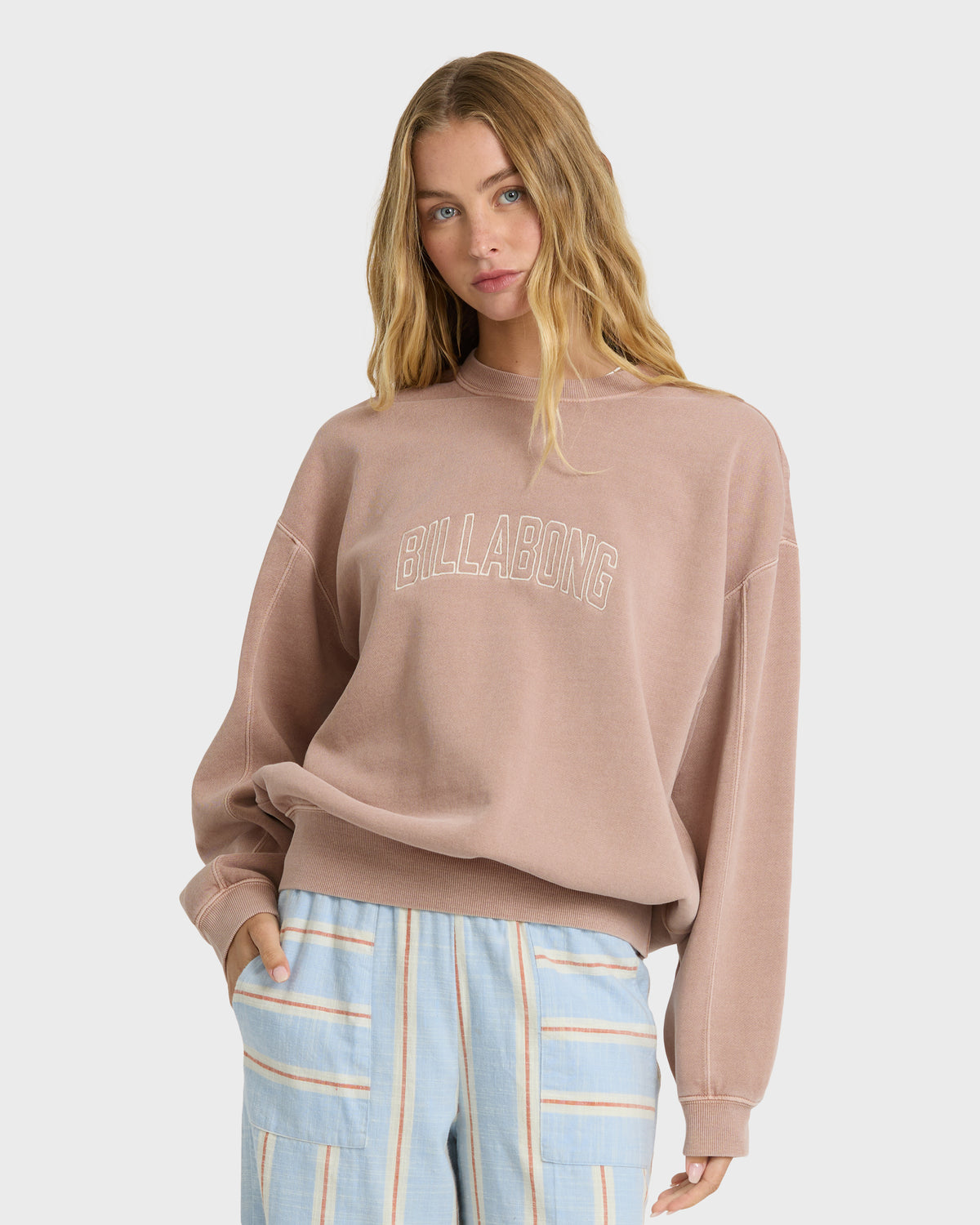 
Vibes Kendal Crewneck Sweatshirt - Warm Taupe