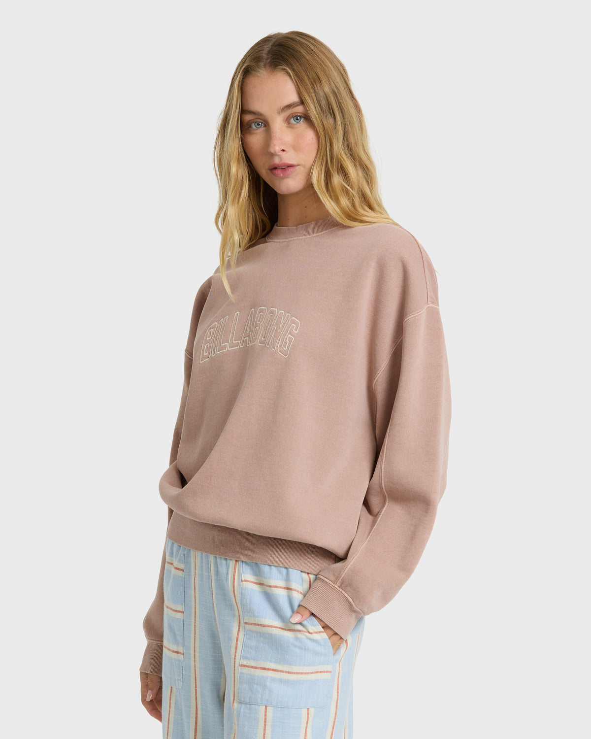 
Vibes Kendal Crewneck Sweatshirt - Warm Taupe
