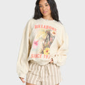 Summer Kendal Crewneck Sweatshirt - White Cap