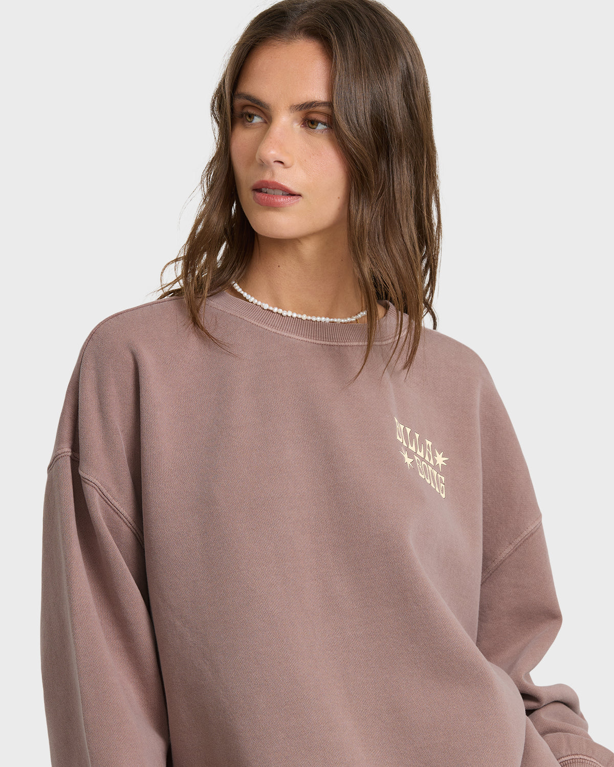 
Ride In Crewneck Sweatshirt - Acorn