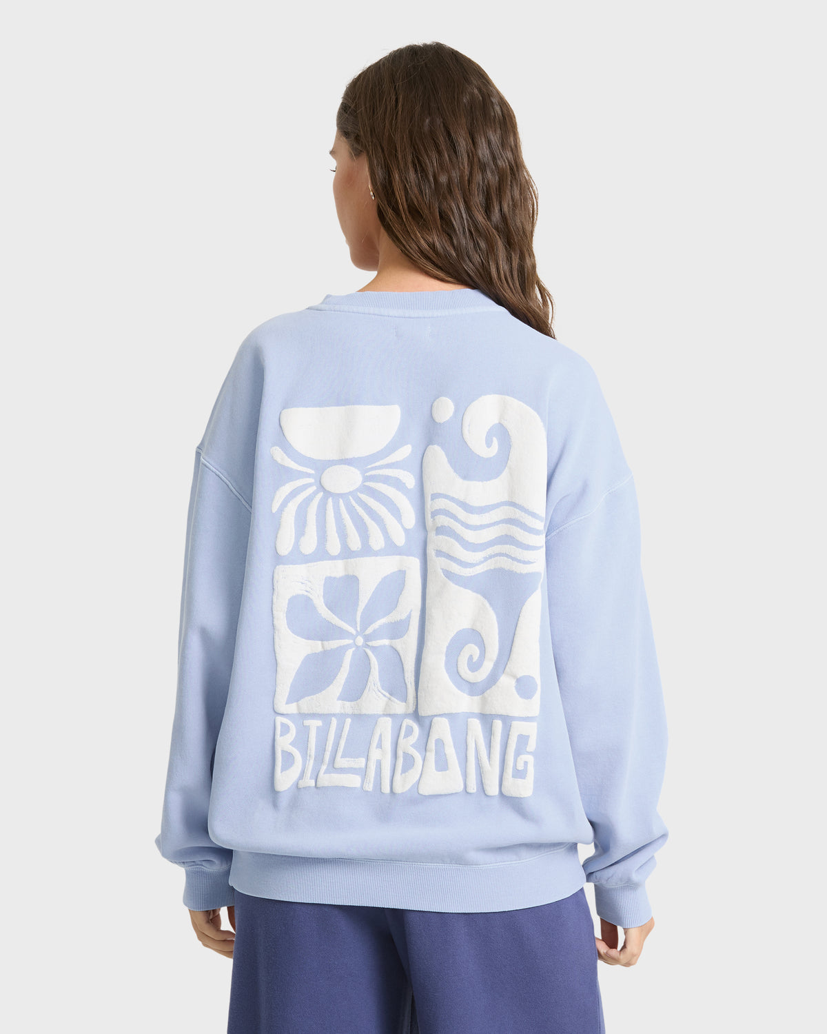 
Ride In Crewneck Sweatshirt - Cornflower