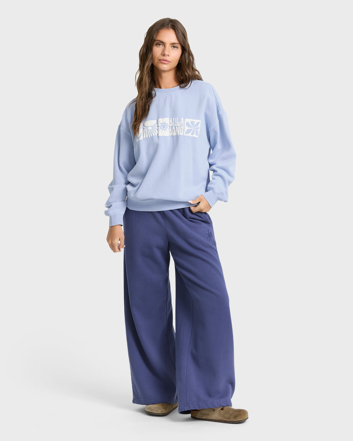 
Ride In Crewneck Sweatshirt - Cornflower