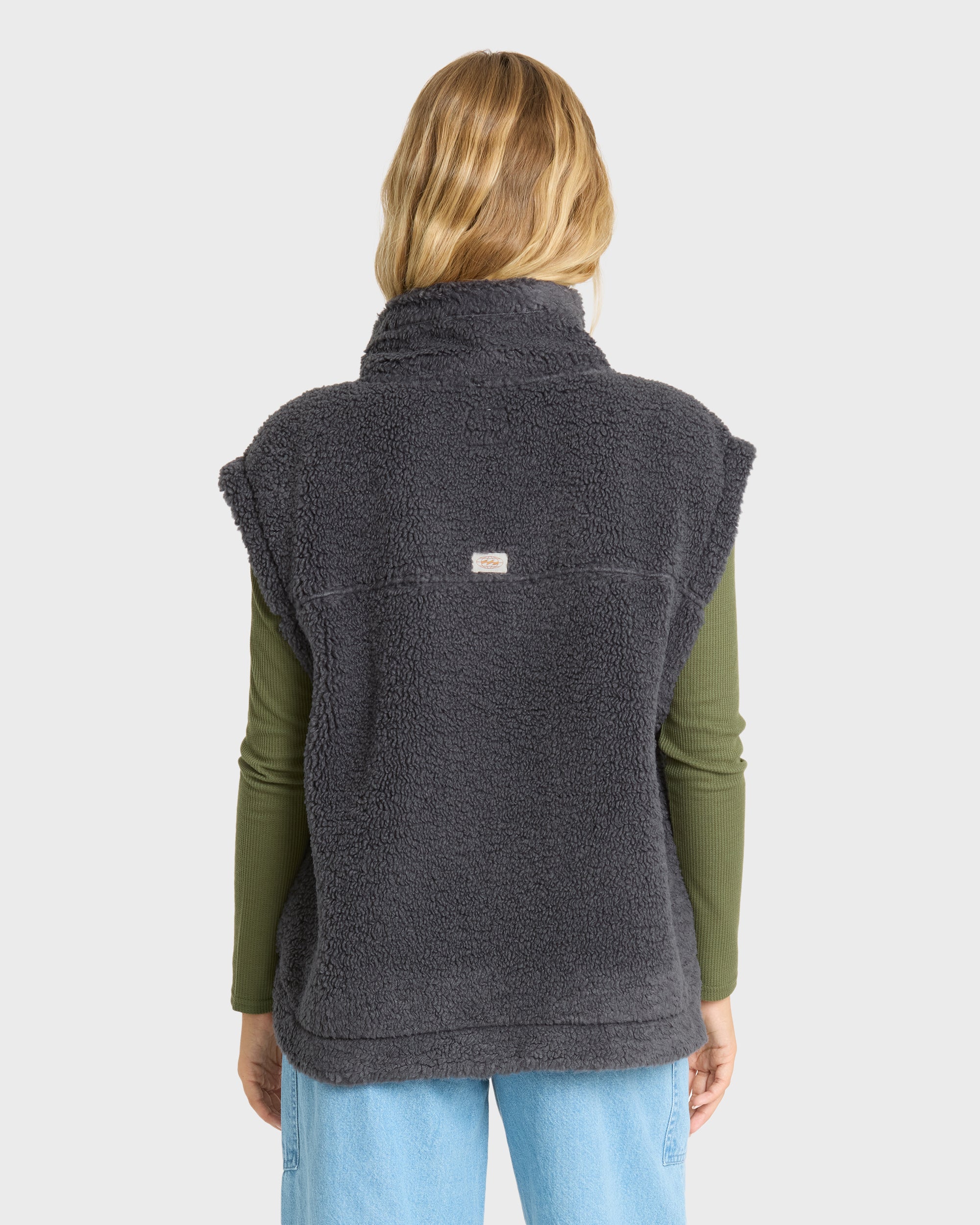 Waver Fleece Vest - Black Sands | Billabong