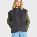 Waver Fleece Vest - Black Sands