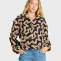 Barra Sherpa Half-Zip Sweatshirt - Black Sands