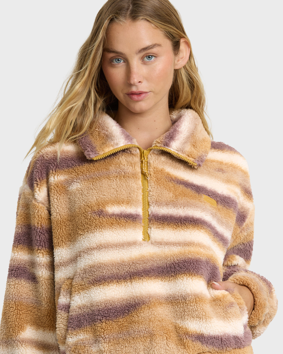
Adventure Division Barra Sherpa Half-Zip Sweatshirt - Sand
