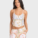 Into The Sun Tank Top - White Cap