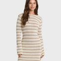Raye Mini Dress - Cobblestone