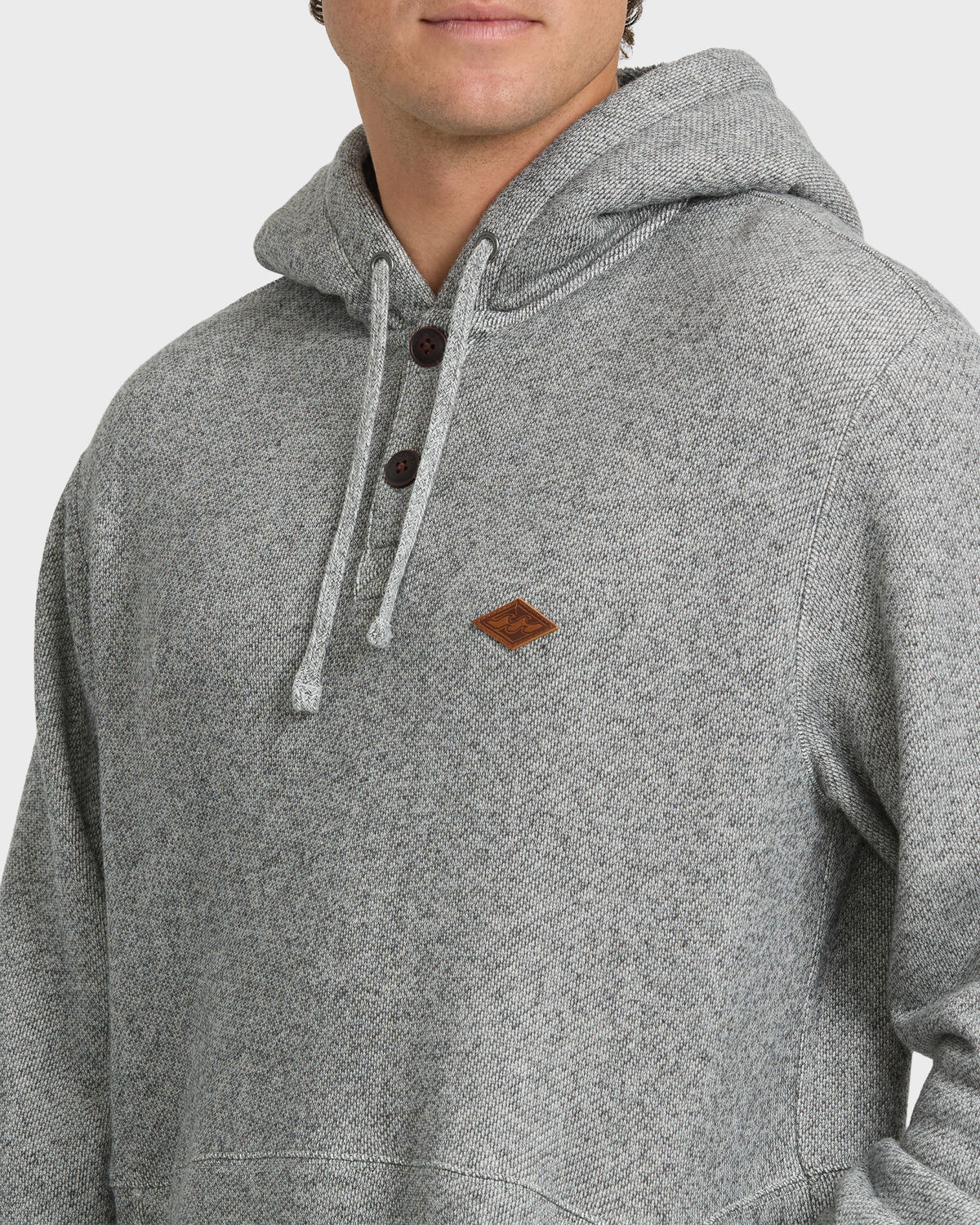 
Hudson Pullover Hoodie - Black Heather