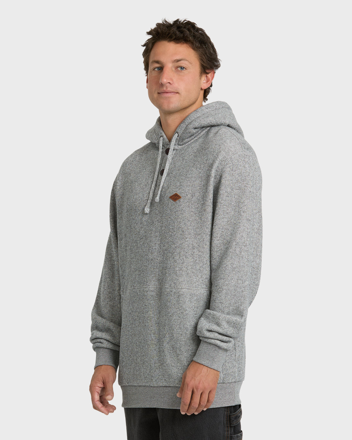 
Hudson Pullover Hoodie - Black Heather
