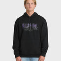 Tribal Pullover Hoodie - Black