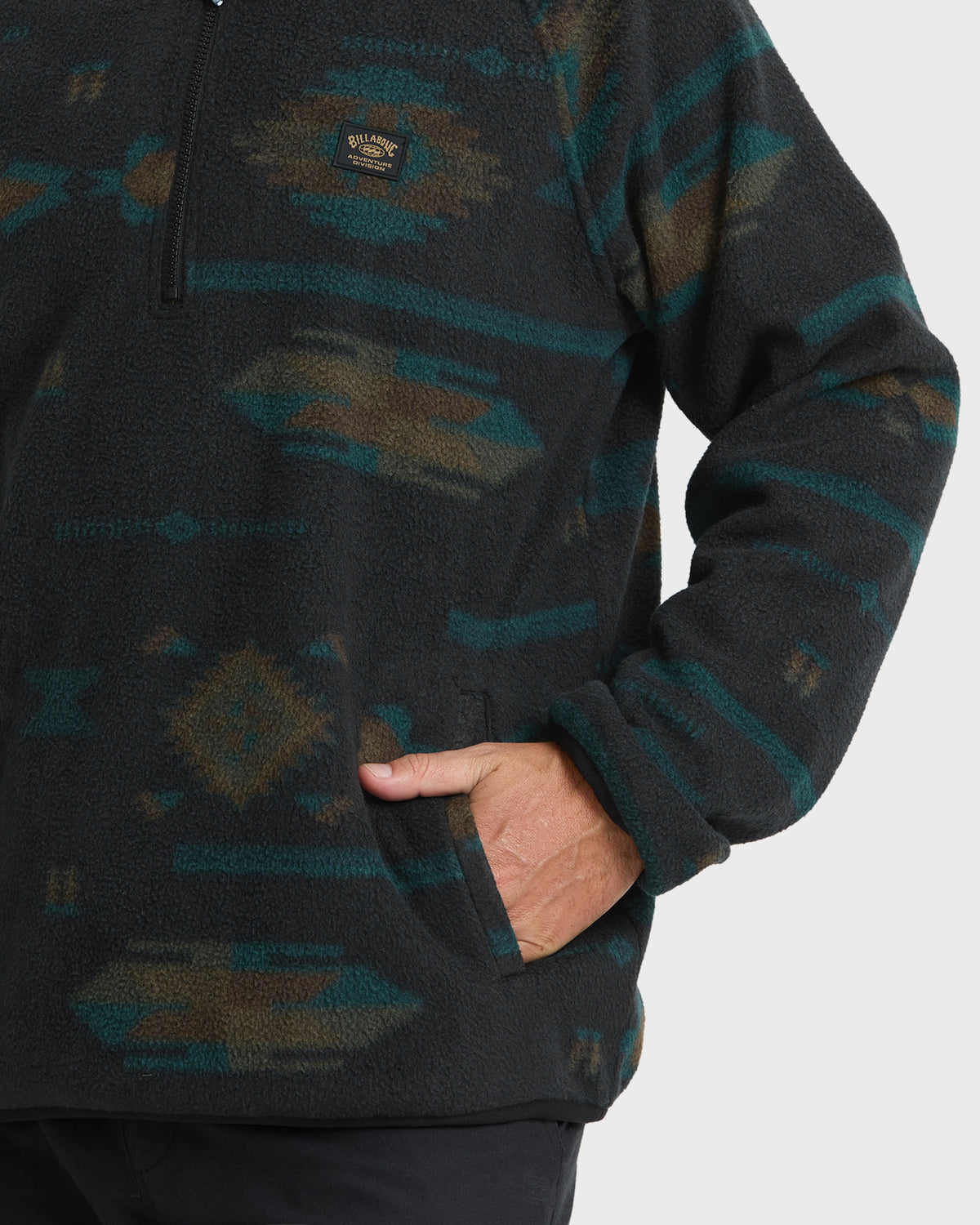 
Adventure Division Boundary Mock Neck Half-Zip Sweatshirt - Phantom