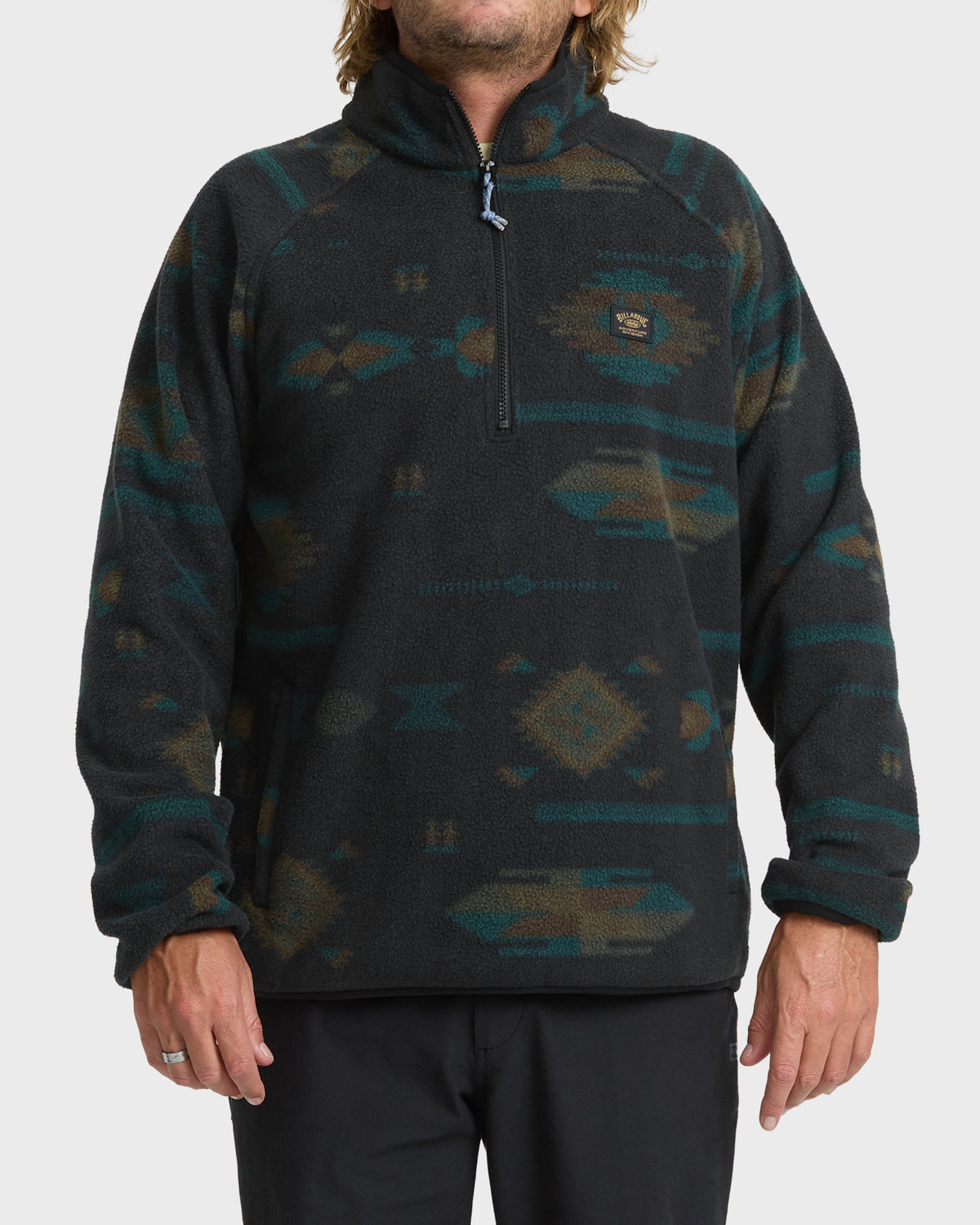 
Adventure Division Boundary Mock Neck Half-Zip Sweatshirt - Phantom
