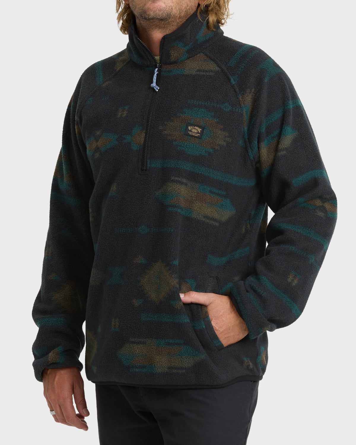 
Adventure Division Boundary Mock Neck Half-Zip Sweatshirt - Phantom