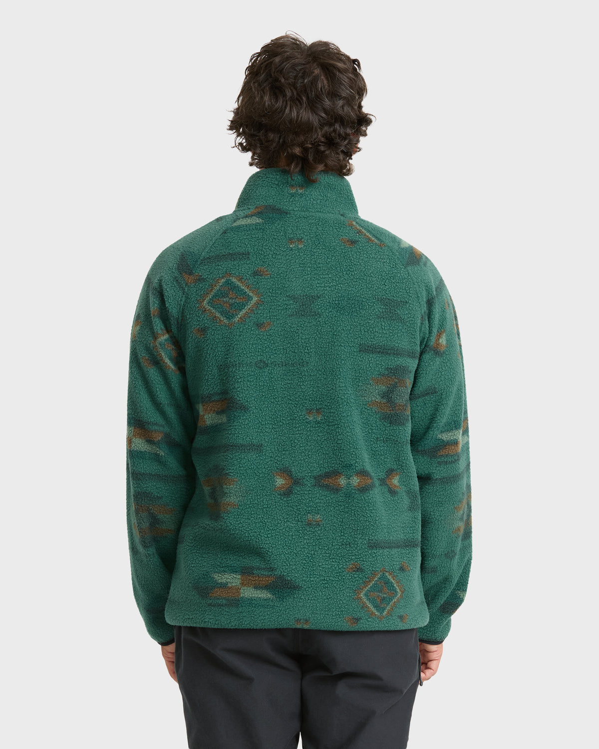 A/Div Boundary Mock Neck Half-Zip Sweatshirt - Smoke Pine