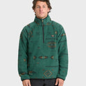A/Div Boundary Mock Neck Half-Zip Sweatshirt - Smoke Pine