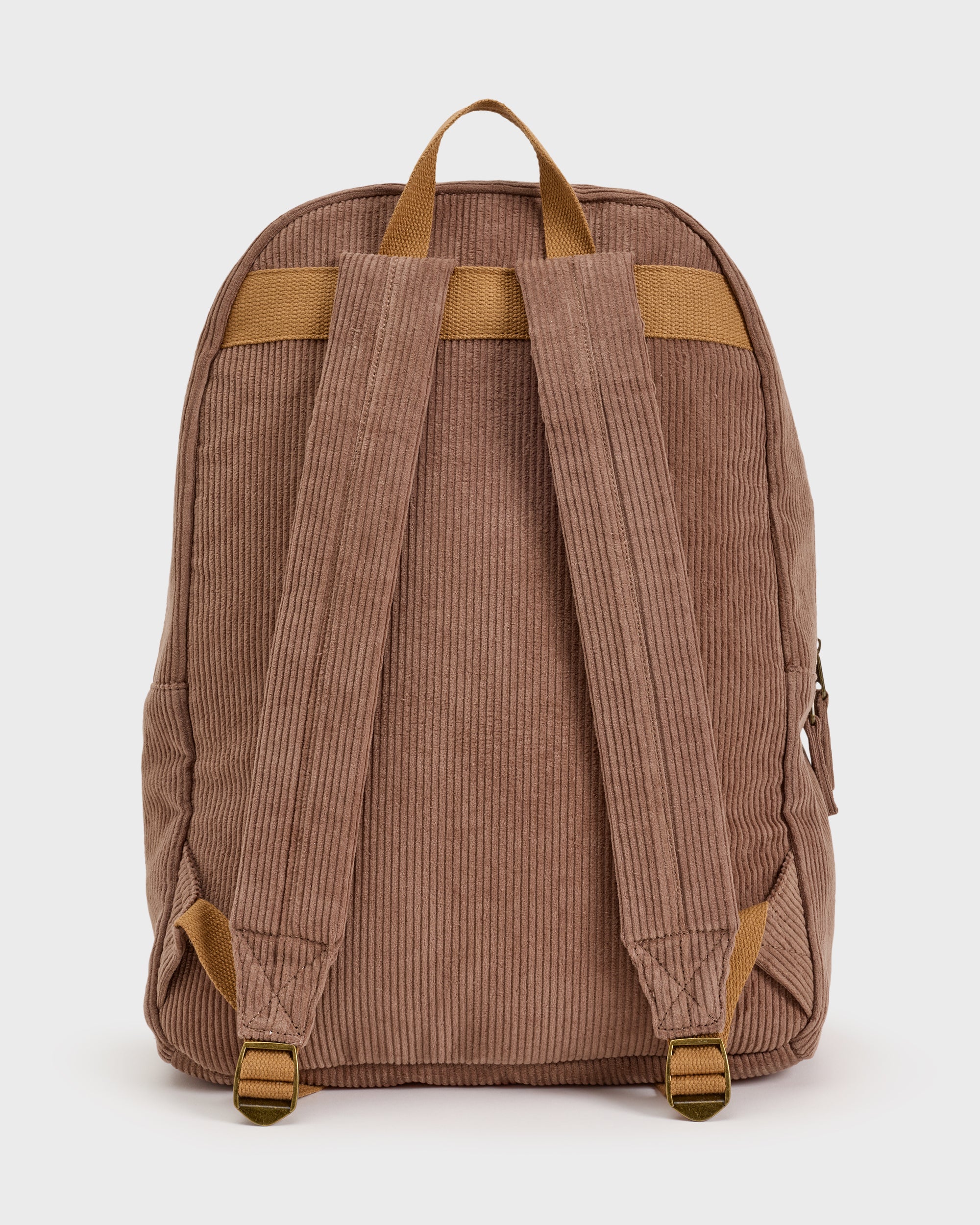 Schools Out Cord Backpack - Brown Stone