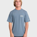 Rift Short Sleeve Surf Tee - China Blue