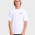 Rift Short Sleeve Surf Tee - White